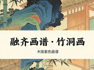 《融斎画谱・竹洞画》